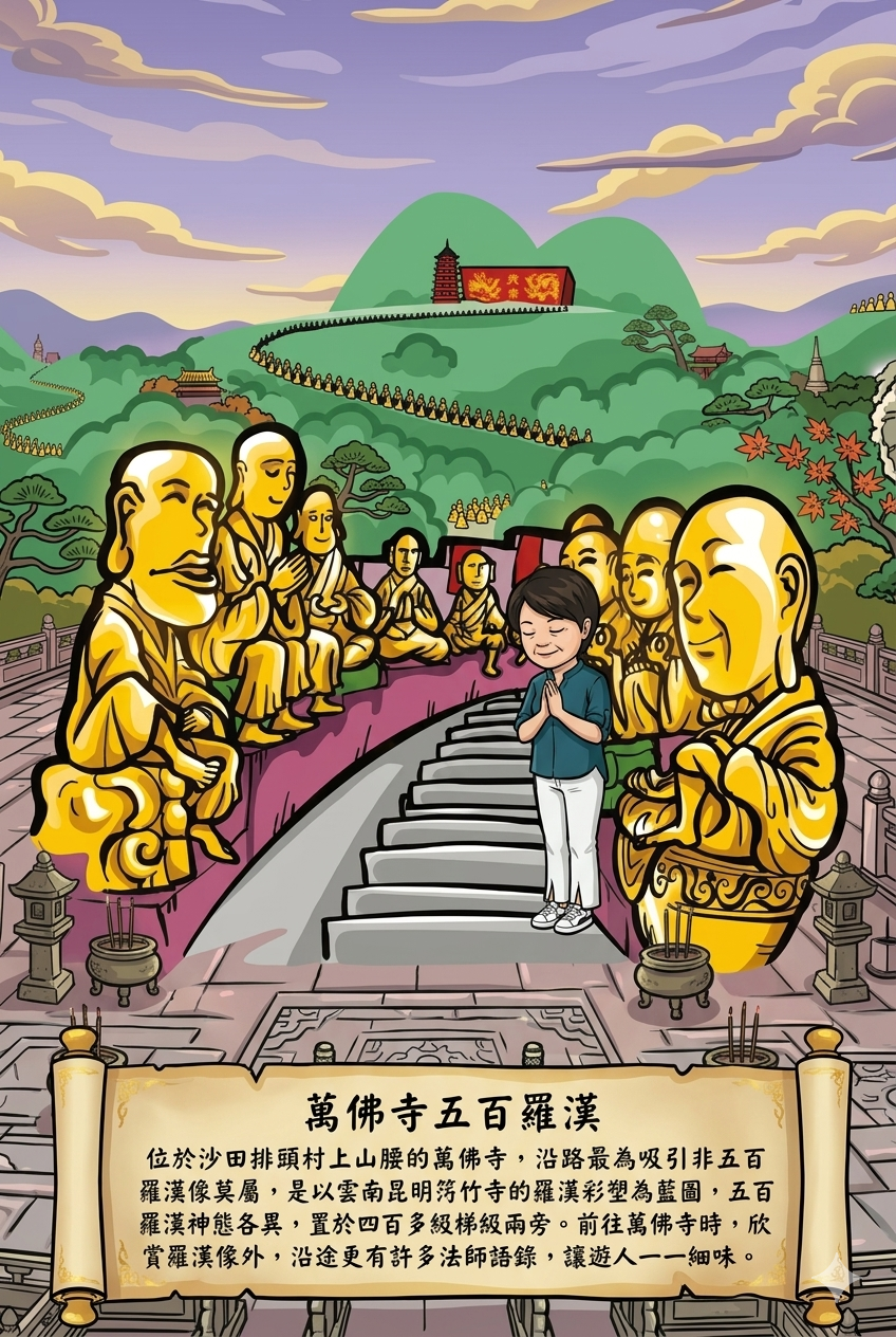 萬佛寺五百羅漢