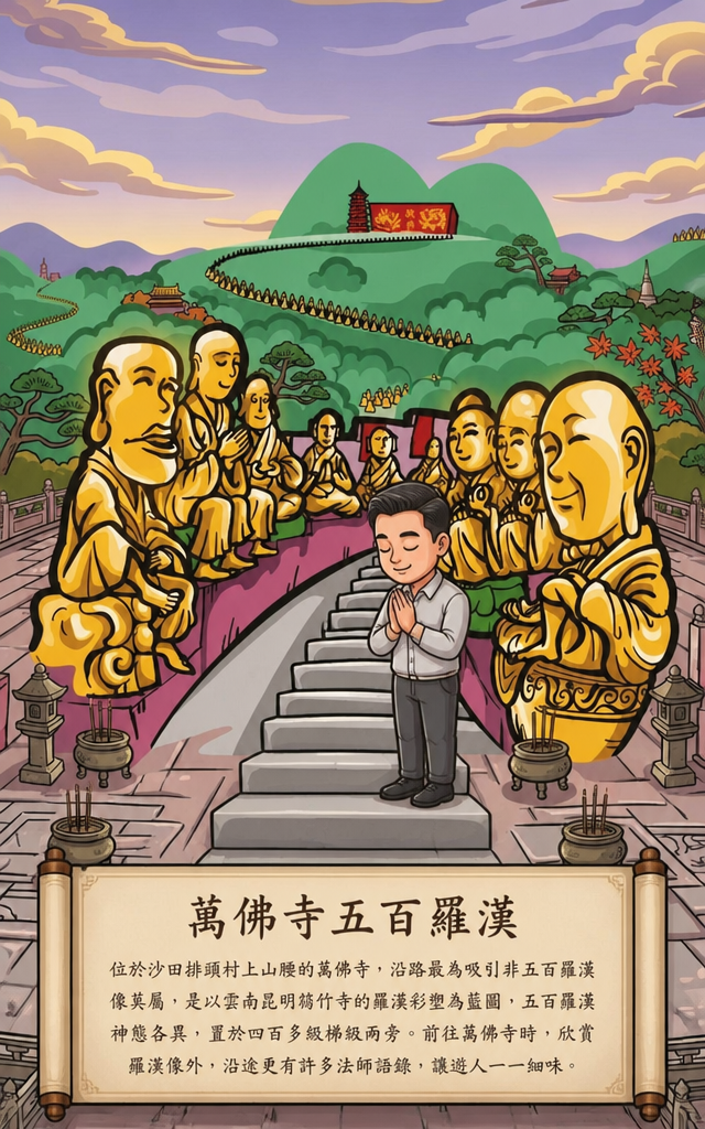 《溫暖人間》x SOL 萬佛寺五百羅漢